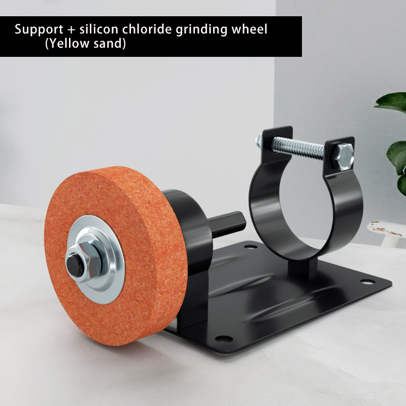 Käsikäyttöinen sähköpora hiomakone hiomakone muuntopään hiomakivet hiomakone kiillotuskiillotushiomalaikka 1 sarja: Oranssi