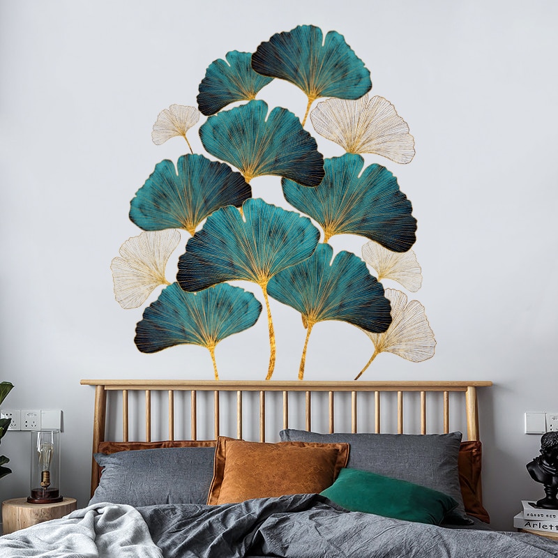 Wallstickers boligindretning sticker stue sofa baggrund vægindretning soveværelse sengebordsdekoration selvklæbende