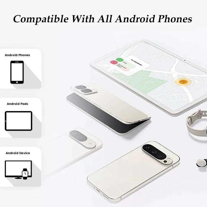 MiLi Mitag Tracker Anti-verloren Bluetooth 5.0 MiNi Smart Locator Positie Kindertassen Portefeuilles Finder Werk met Android Vind mijn apparaat