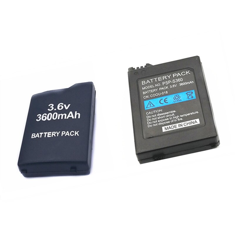 Batería para Sony PSP2000 PSP3000 PSP 2000 PSP 3000, mando portátil para PlayStation, baterías de reemplazo de 3600mAh, 1 Uds.