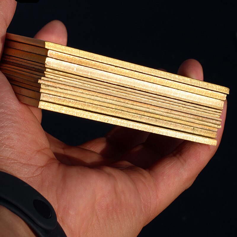 100 x 100 x 5mm h62 mässingsplåt med hög hållfasthet manuellt material diy-verktyg verktyg mässingsblockplåtbitar