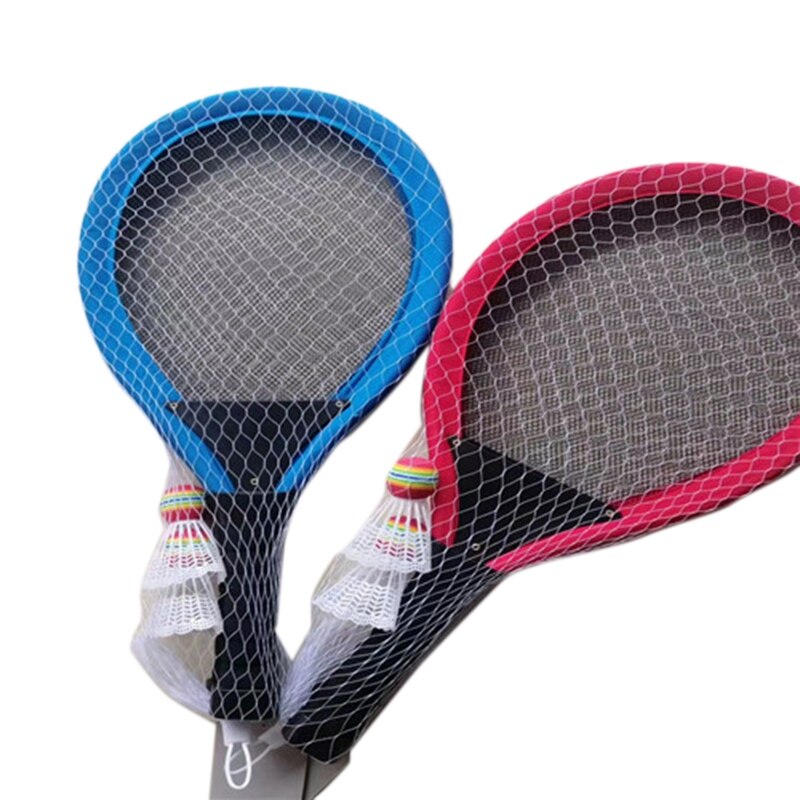 Badminton Rackets Family Entertainment Set Night Light Led Badminton Racket Lighter Set To Play Badminton,Ran Color