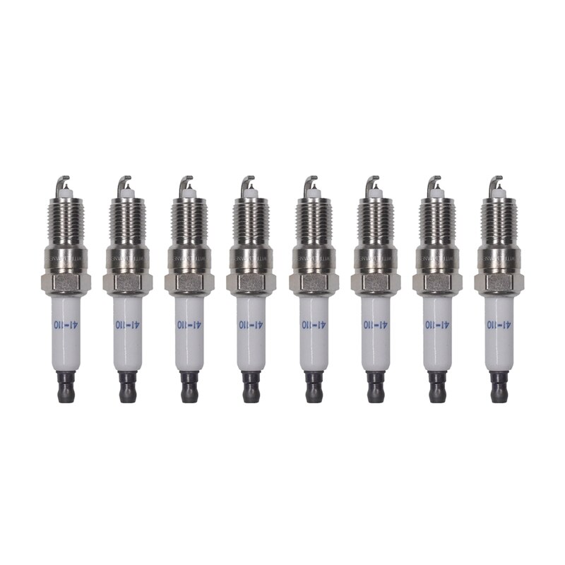 8 st ac iridium plug 41-110 för chevrolet buick gmc hummer saab 12621258: Default Title