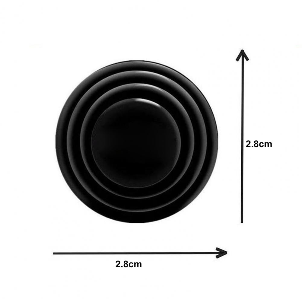 Para Auto silicona 10 Uds amortiguador Universal de alta resistencia no encogimiento pegatinas de choque de puerta de coche amortiguador para Auto