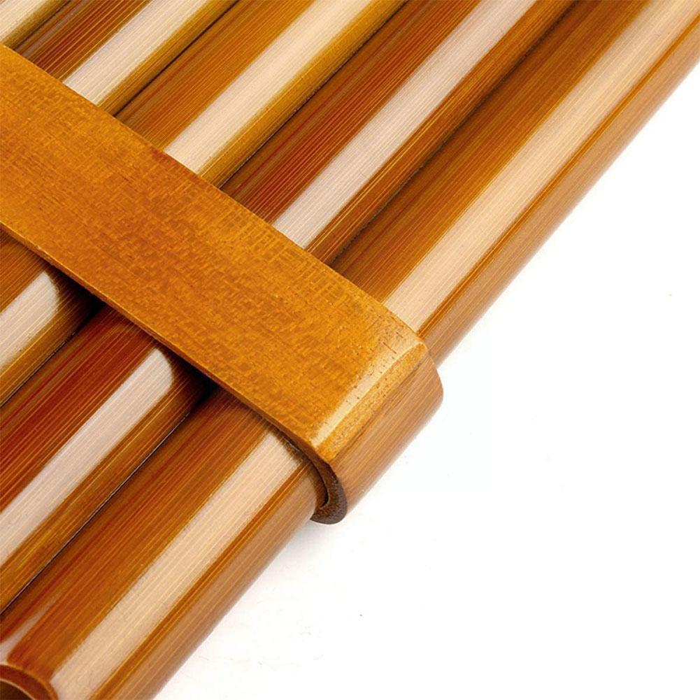 Natural Bamboo Pipe Pan Flute Chinese Folk Musical Pan Wind Handmade Panflute Panpipes Instrument Flute Instrument E5m8