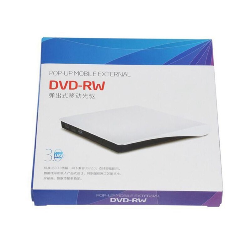 Externe dvd-drive usb 3.0 dvd-brander optische drive kaartlezer ultradun