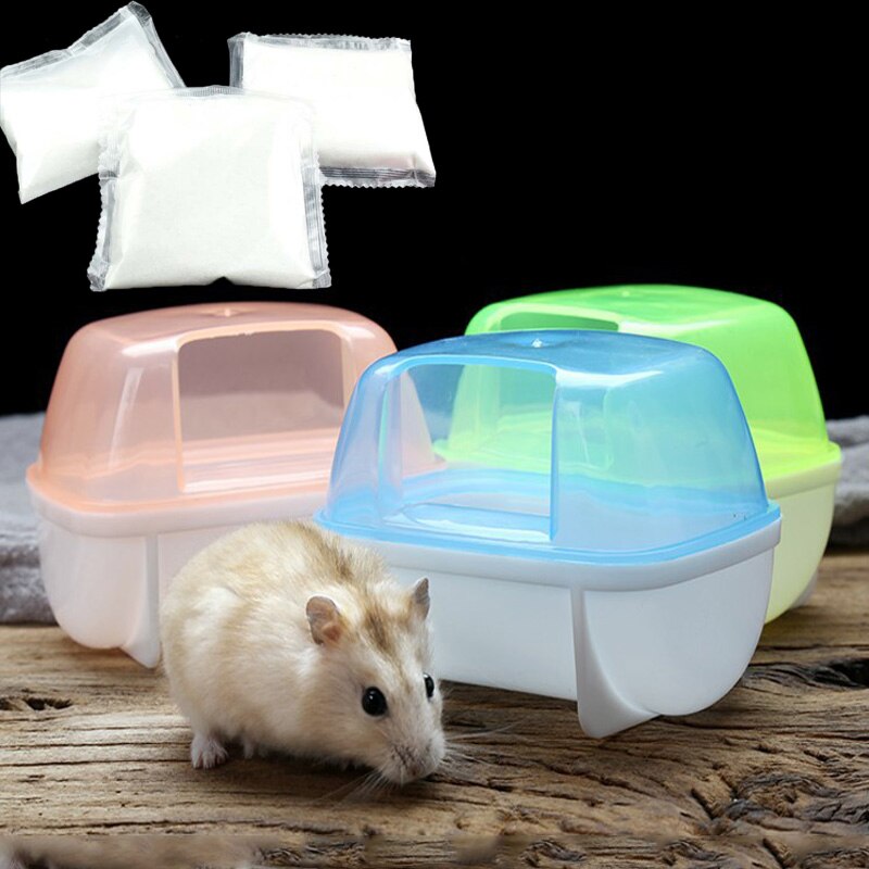Hamster kleine huisdier badkamer bad zand kamer huis sauna toilet badkuip plastic hamsters kleine huisdieren schoonmaakgereedschap