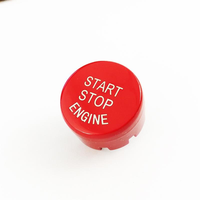 Car Start Stop Engine Button Switch Cover Ignition Starter Engine Push Button Replacement Parts for BMW Series 1 3 5 X1 X3 X5
