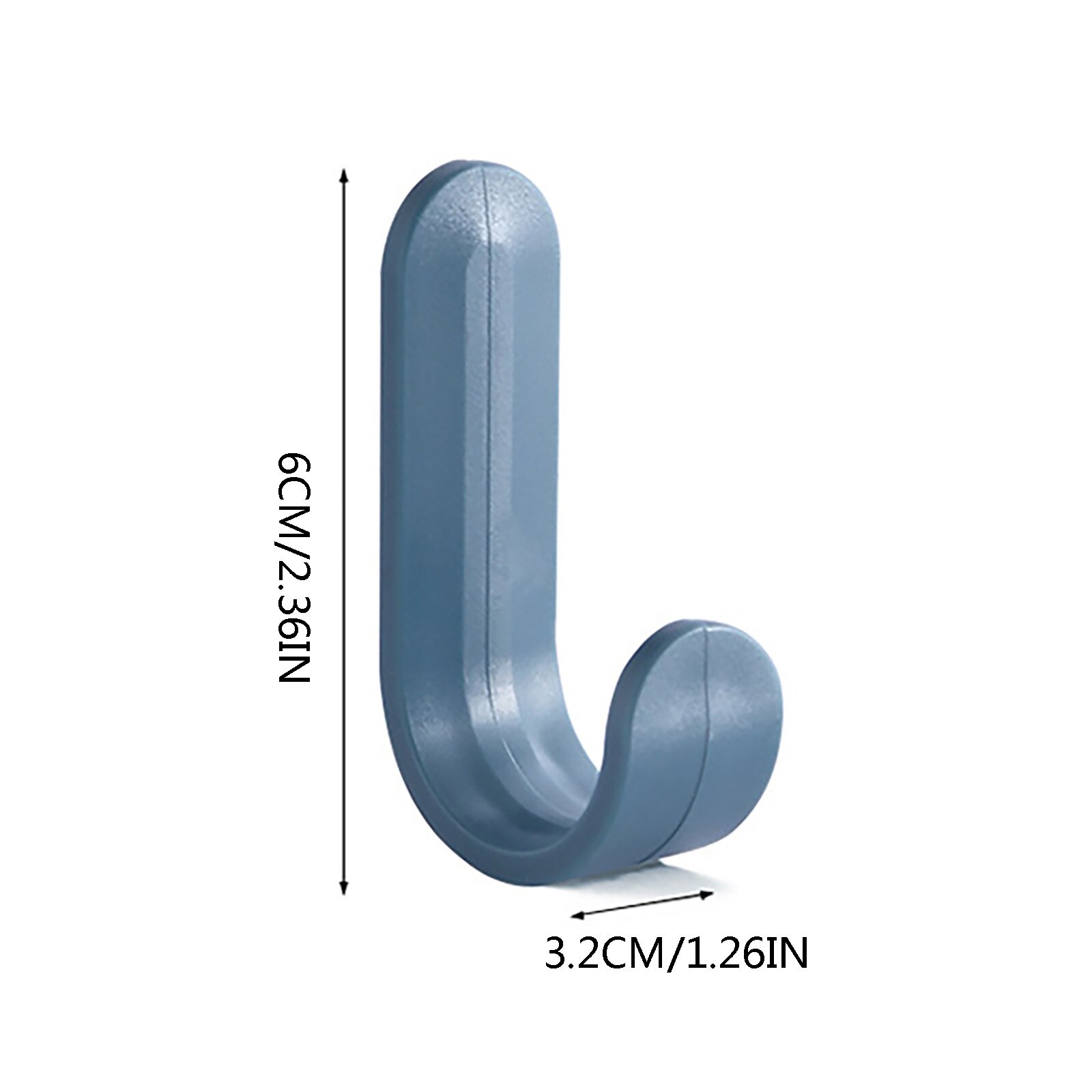 Zelfklevende Muur Hangers Handdoek Haken Plastic Deur Hangers Hoed Rekken Sleutels Hanger Muur Organizer Home Decor Sleutelhouder