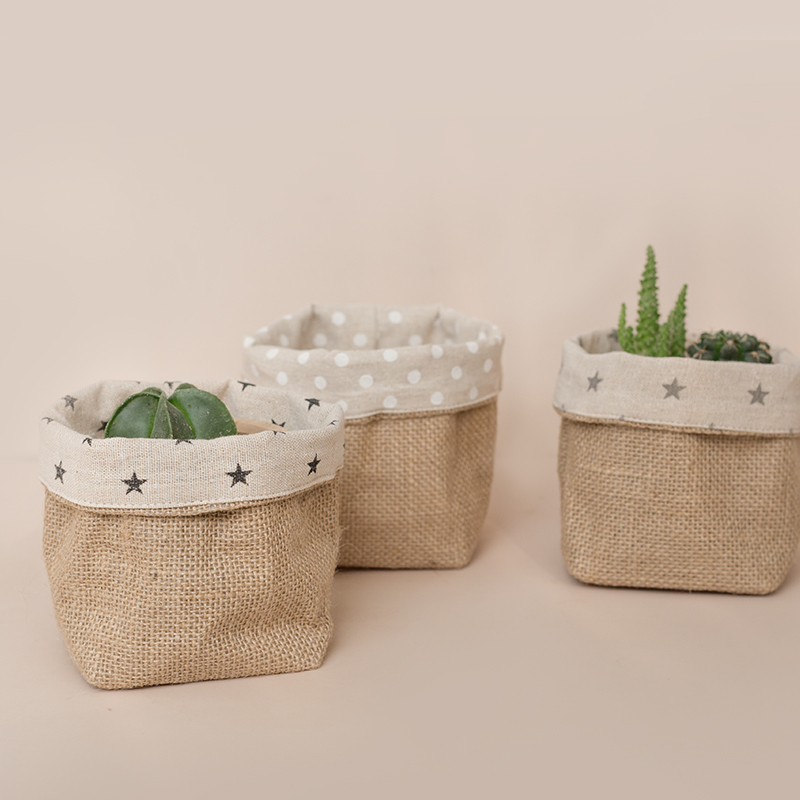 Decorative Jute Flower Pot Covers