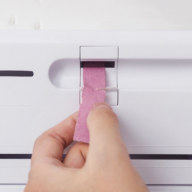 Multifunctionele Vershoudfolie Snijder Muur Houder Vershoudfolie Tin Folie Papier Roll Authentieke Wandmontage Roll Dispenser Voor tin Folie