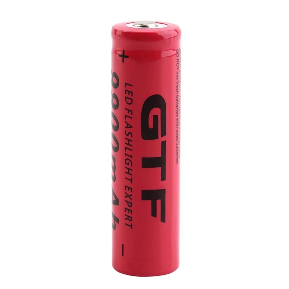 GTF akku 18650 batterie 3,7 V 9900mAh lithium-ionen-akku für Led taschenlampe zelle 18650 batterie