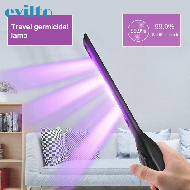 30doprowadziło lampa bakteriobójcza UV przenośna dezynfekcja ultrafioletem lampa dla Dom gabinet lampa UVC Stick sterylizacja zabij roztocza światło