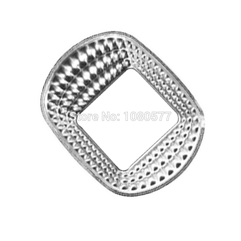 1 Juego de lentes LED COB con Reflector y anillo de silicona impermeable 120 grados 78mm * 60mm para 20W 30W 50W COB Chip LED Luz de inundación DIY