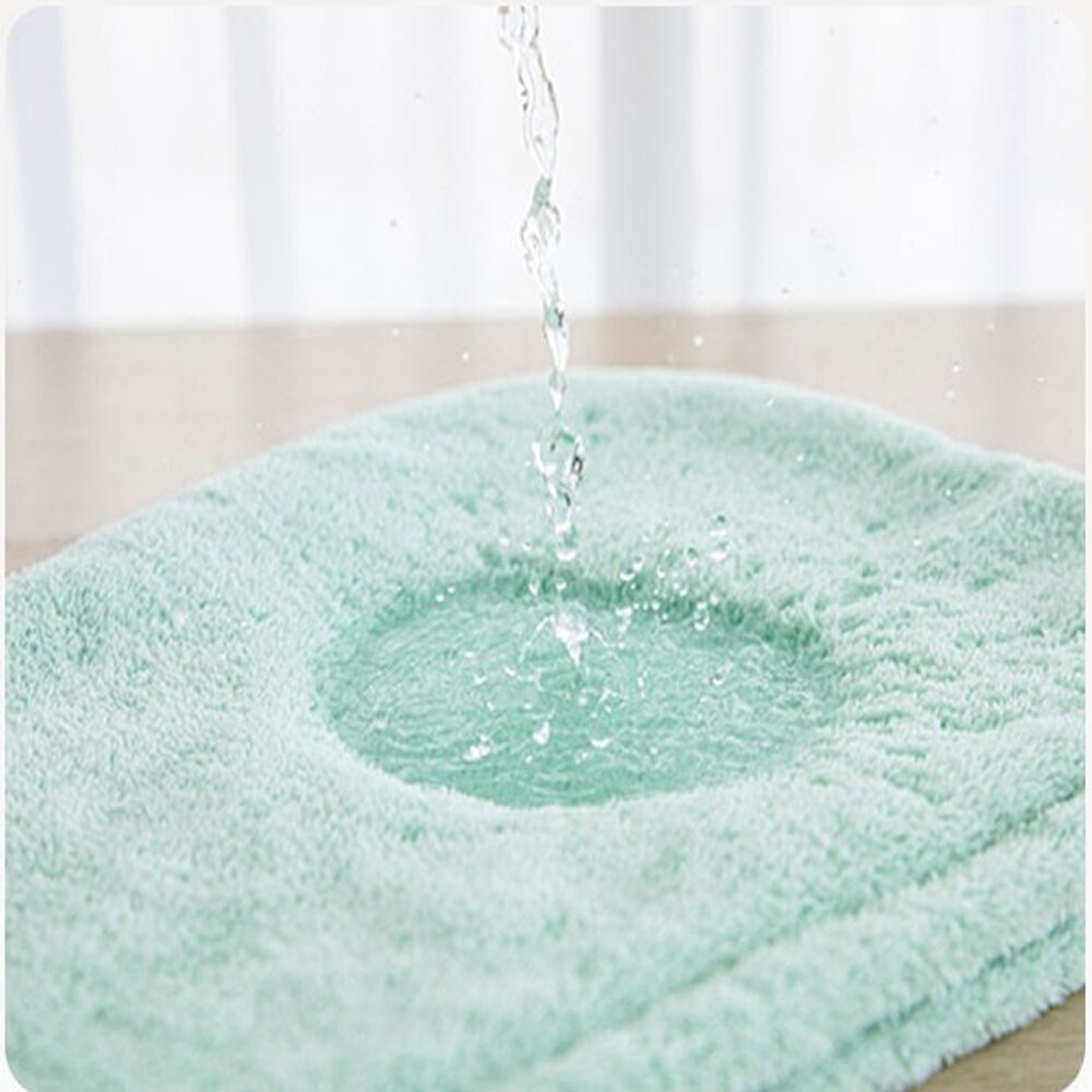 ADOREHOUSE rápido secado de cabello toalla Toalla de microfibra de mujer toalla para niñas rápido seco pelo sombrero cabeza baño herramientas de baño