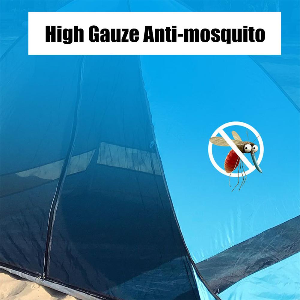 Strand Tent Volautomatische Opening Pop Up Draagbare Lichtgewicht Uv Bescherming Zon Onderdak Anti-Mosquito Tenten Voor Outdoor Camping