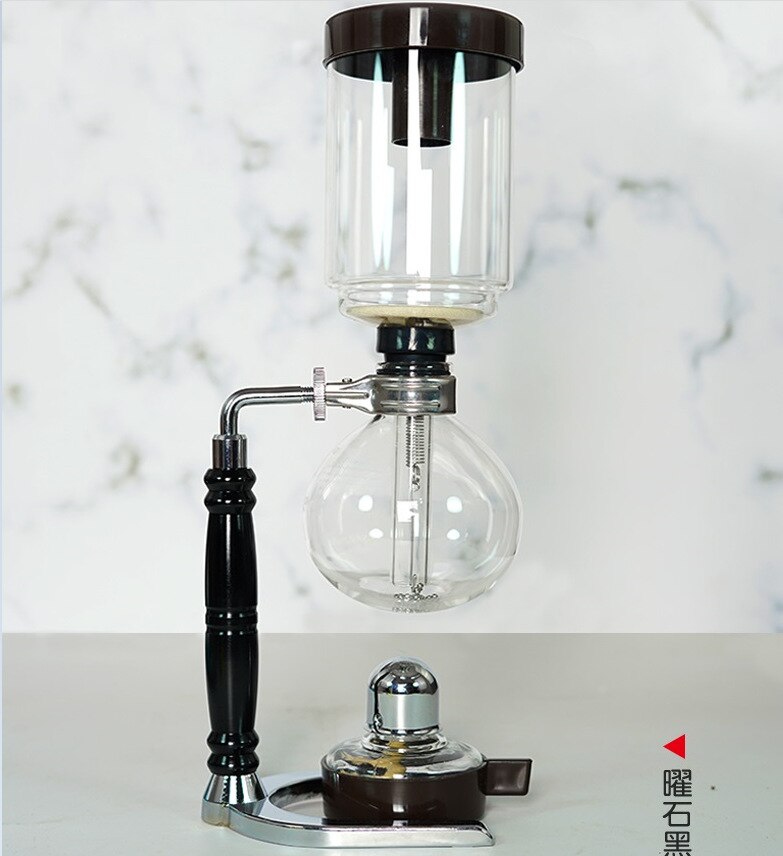 Cafetière type verre machine à café | Siphon de filtre, cafetière, Siphon de thé, pot d'aspiration: 3