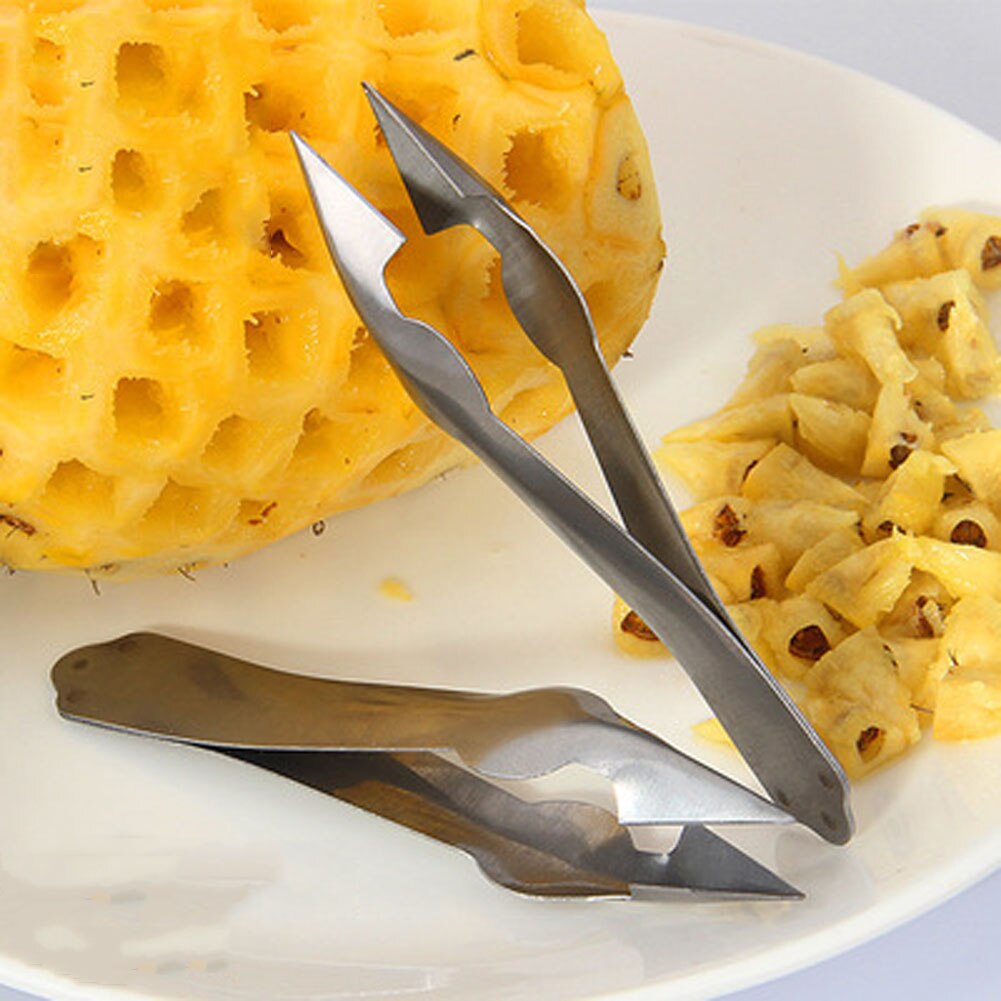 Ananas Dunschiller Corer Snijmachines Clip Cutter Ananas Mes Nuttig Fruit Fruit Salade Gereedschap keuken accessoires