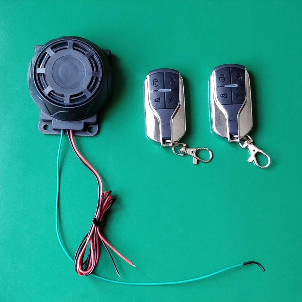 Sistema de alarma de seguridad para motocicleta, Control remoto Dual, protección antirrobo para Moto, Scooter