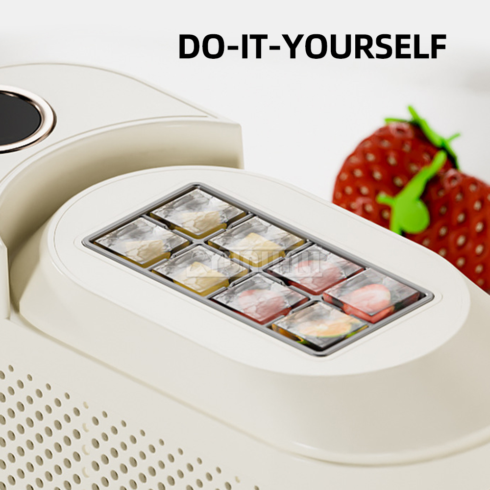 Automatyczna mini kostkarka robić lodu Przenośna kostkarka robić lodu montowana w samochodzie Maquina De Hielo Portatil