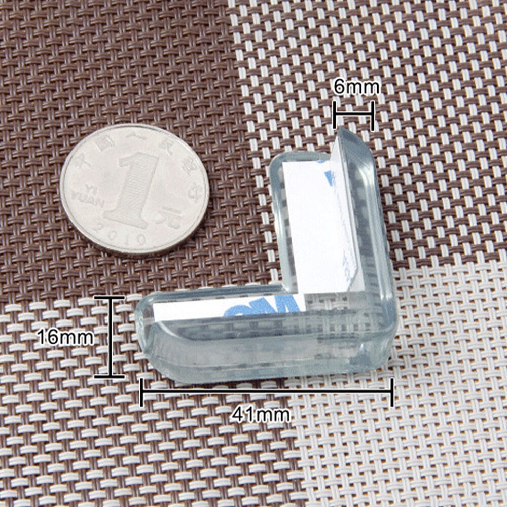 10 pces bebê protetor de segurança de silicone mesa canto proteção das crianças cantos borda anticollision guardas capa para crianças