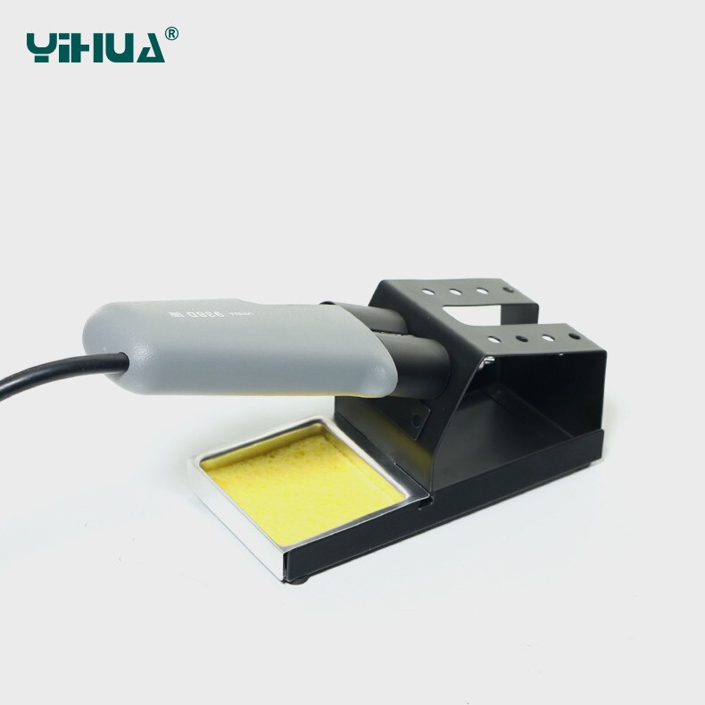 YIHUA-Pinzas 938D 110/220 EU/US, Mini estación de soldadura de hierro portátil, pinzas calientes para reparación BGA SMD, estación de hierro