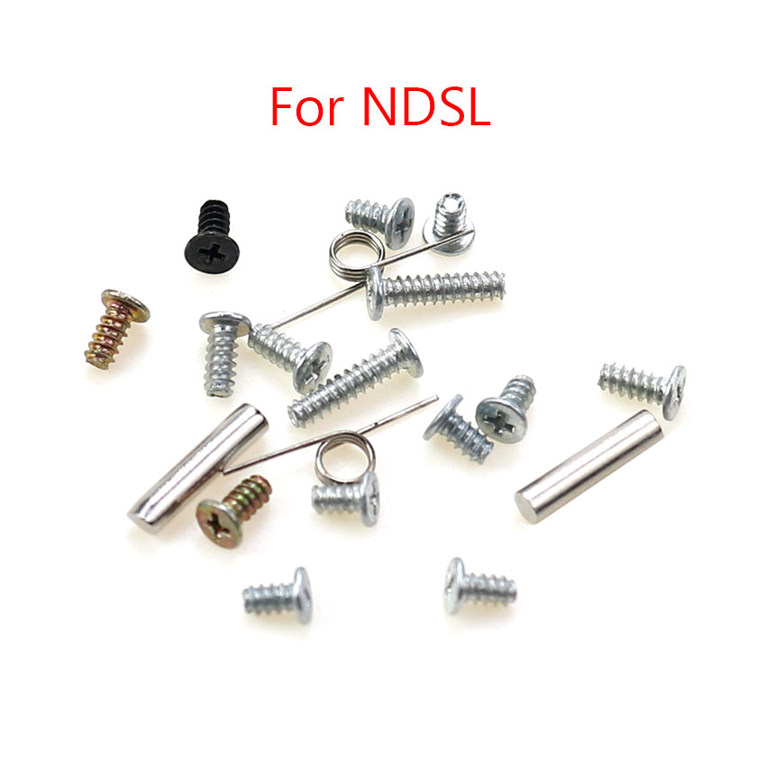 YuXi Screws Set For Xbox One 360 Console Shell For PS5 PS4 PS3 PS2 for PSP PSV 1000 2000 + Screw For NDSL 3DS XL GB GBA GBC NS: green