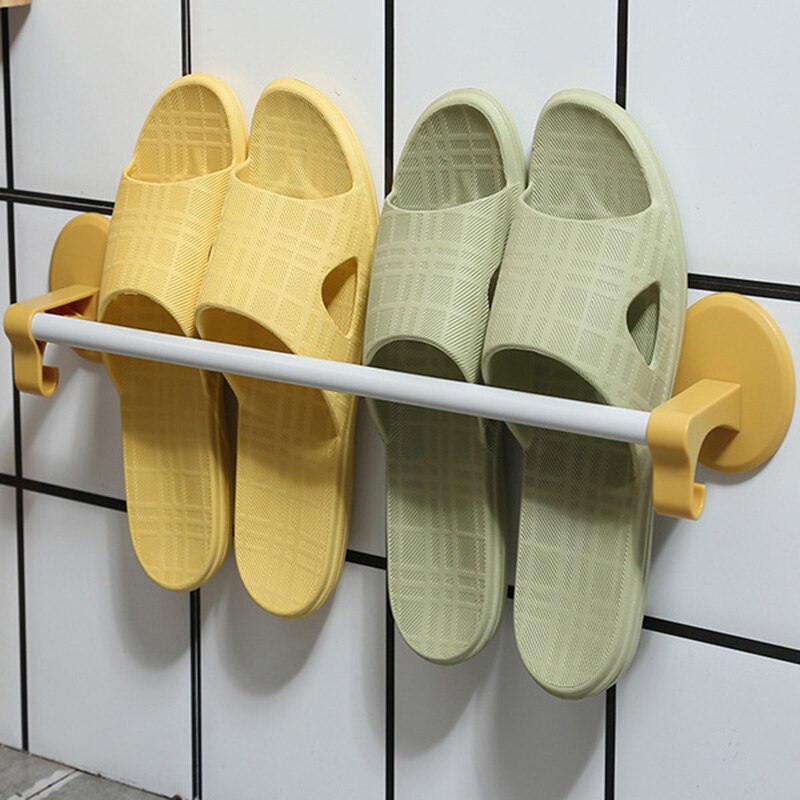 Toallero nórdico, toallero montado en la pared, toallero, barra única, pasta fuerte, estante para toallas con gancho, toallero de baño, colgador de 4 colores