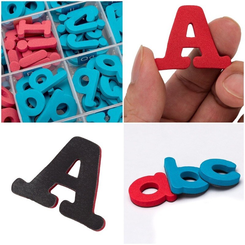 Yooap Magnetische Letters Kit 208 Pcs Met Double-Side Magneet Board - Foam Alfabet Letters Voor Kinderen Spelling En leren