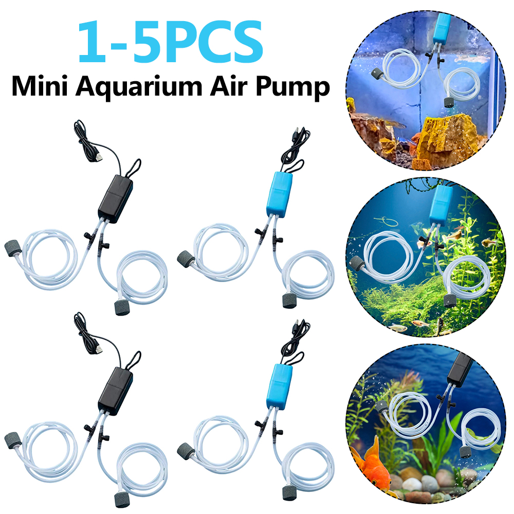 Acquario pompa ad aria serbatoio di pesce aeratore portatile ottavino ossigenatore mini pompa di ossigeno per accessori per la pesca tutto'aperto
