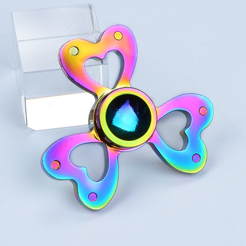 10 Style Rainbow Fidget Spinner Hand Spinner Metal EDC Sensory Decorate Finger Spinner For Autism ADHD Adult Anti Stress Toys: 2