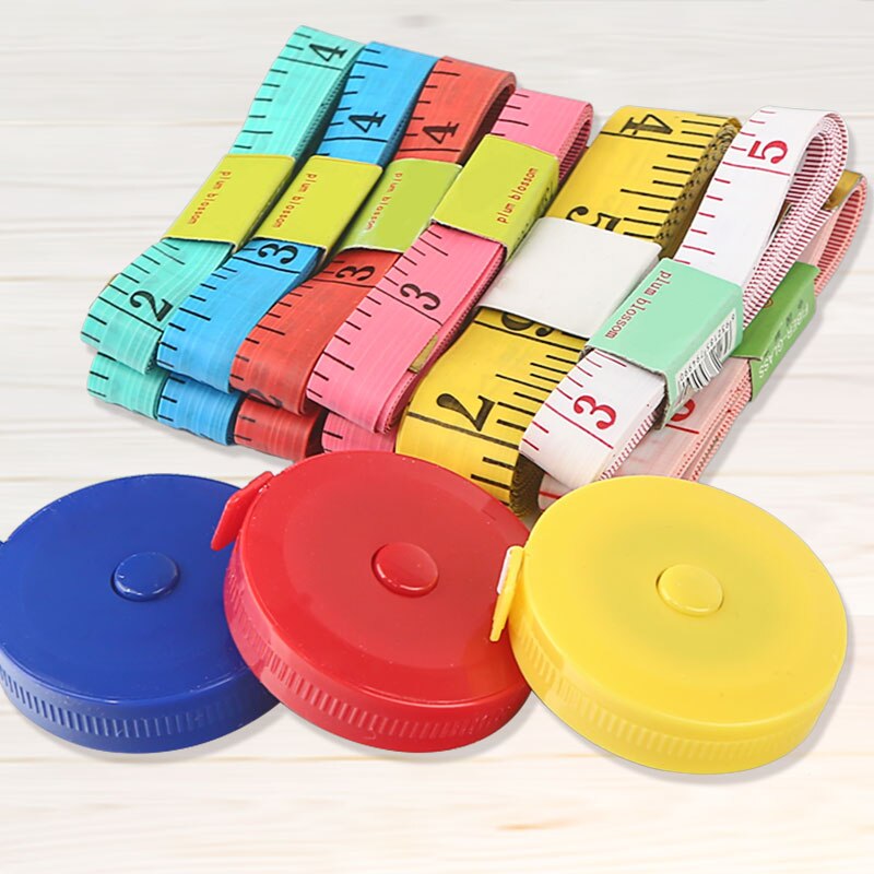 Mesureing Tape Retractable Foot Measure Ruler For Sewing Meter Children's Growth Mini Soft Inch High Precision Double Scale