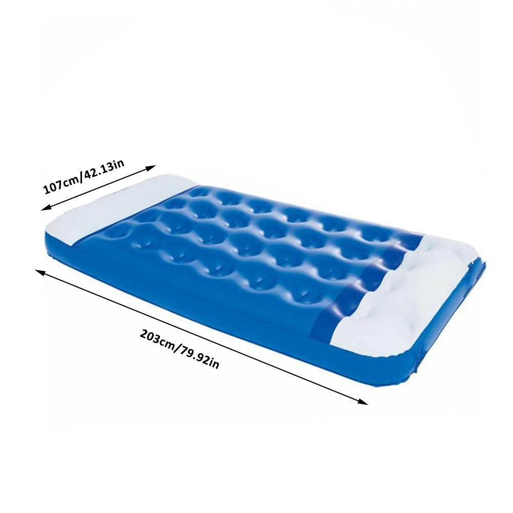 Pool Float Inflatable Water Lounge Abrasion Resistant Swim Float With Removable Canopy For Outdoor Pool Party Water Fun