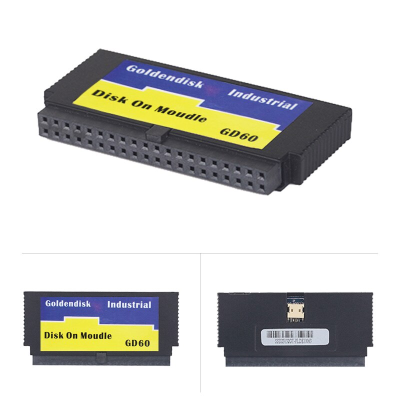 Goldendisk IDE DOM SSD MLC 40 broches 2 GB/4 GB/8 GB/16 GB/32 GB DOM SSD disque sur le Module mémoire Flash industrielle 40 broches MLC