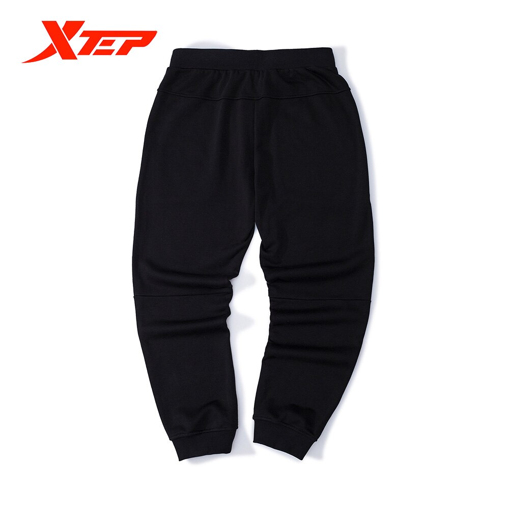 Xtep męskie spodnie sportowe 2021 nowa bawełna wygodne spodnie solidny kolor wiosna jesień sportowe 879329630160: XL