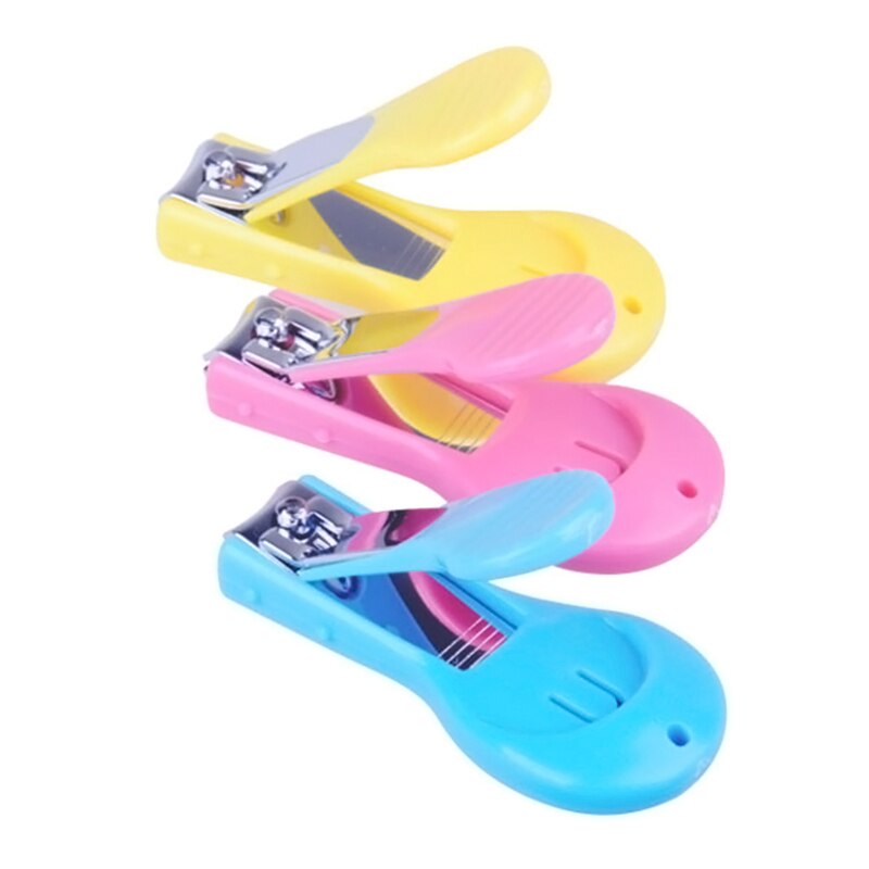 Baby Nail Clippers Safety Cutter Care Toddler Infant Scissors Manicure Set: Default Title