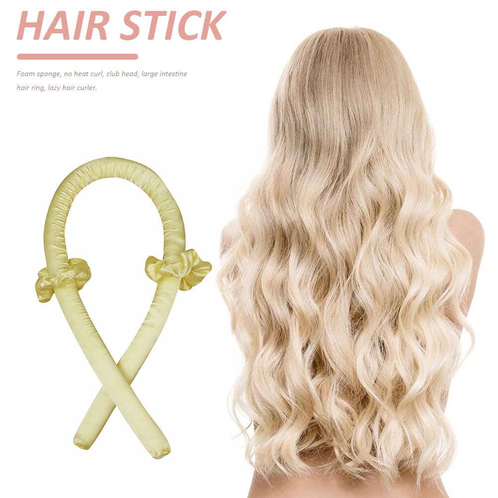 Heatless Haar Krulspelden Voor Lang Haar Te Slapen In Overnachting En Geen Warmte Zijde Krullen Hoofdband Met Zachte Foam Haar rollers