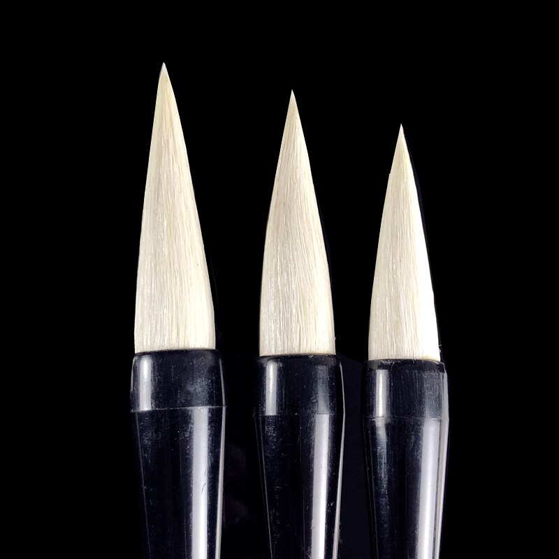 Elegante Wollen Haar Borstel Pen Set Chinese Kalligrafie Borstel Pen voor Schrijven Regelmatige en Officiële Script Chinese Schilderij Borstels