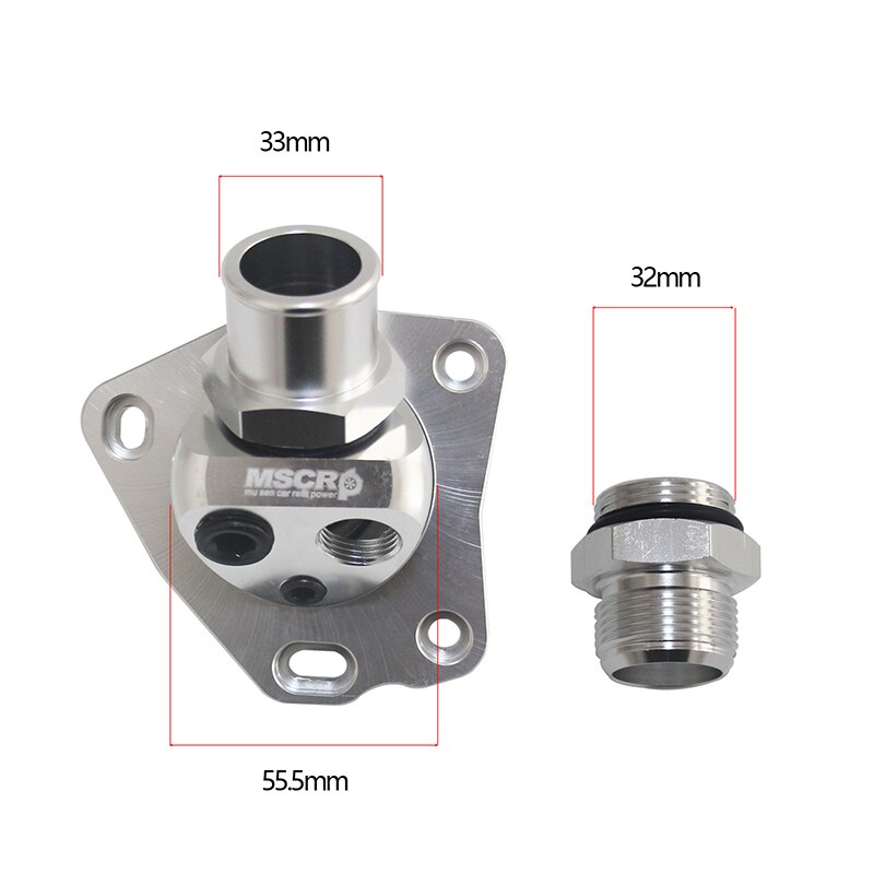 Zilver Swivel Hals Thermostaat Behuizing Voor K Se... – Grandado