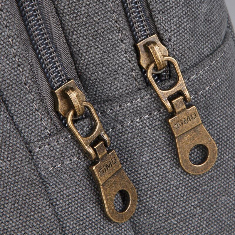 Borsttas heren sling bag grote capaciteit handtas heren katoenen canvas -verkoop crossbody tas casual schoudertas