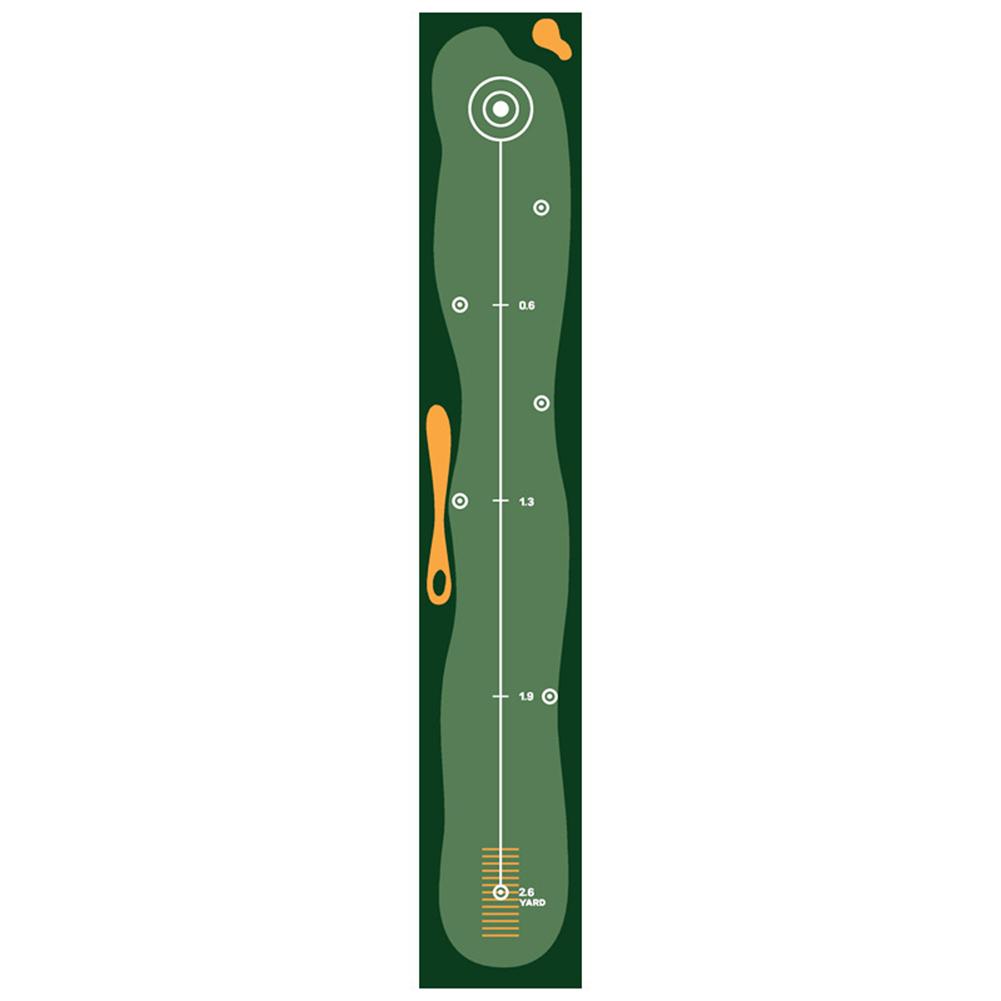 Golf putting matta tjock slät öva putting matta för inomhus hemmakontor golf träning gräsmatta golf träningsredskap: A