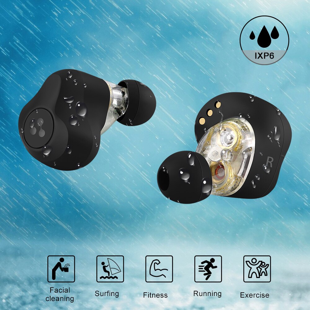 SYLLABLE-auriculares inalámbricos S115 con bluetooth V5.0, dispositivo de audio Original con reducción de ruido y control de volumen