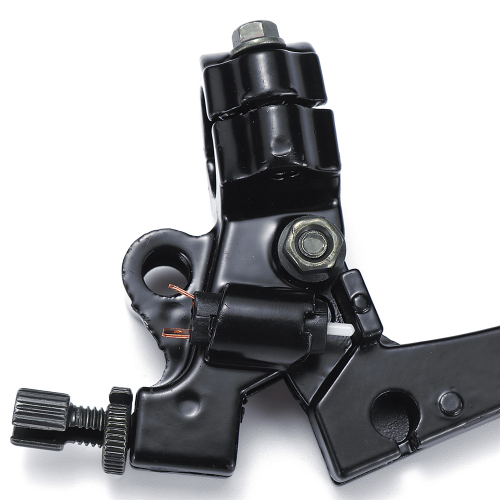 Pair Motorcycle Brake Clutch Levers Black For Honda CG 125 Aluminum Alloy Motorbike Brake & Clutch Lever Cable Front Brake