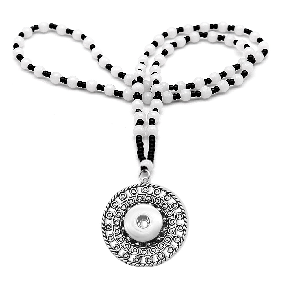 Cross 18mm 20mm snap button necklace diy jewelry  mf3002: E