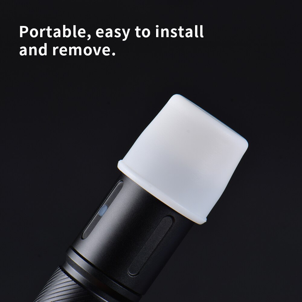 WUBEN – diffuseur de faisceau de lampe de poche pour la lecture, adapté à WUBEN L50 L50S C3 TO40R T046R