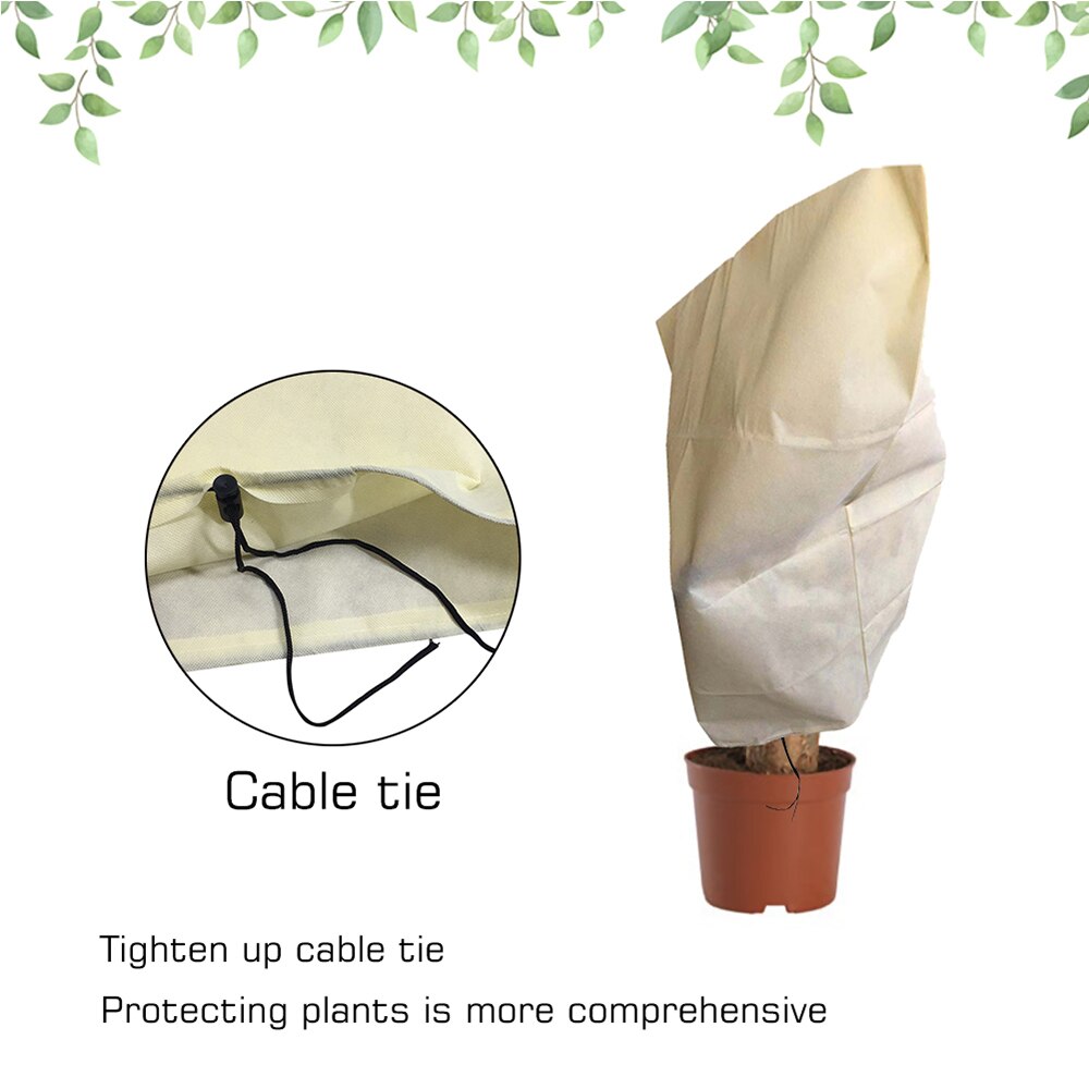 Warm Cover Tree Shrub Plant Cover Protecting Bag Frost Protection Yard Garden Winter Protection Against Shoots Crowns Protectors