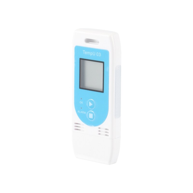 TempU 04 USB Temp Data Logger Temperature Data Logger Recording Meter with 32,000 Capacity PDF Report Record Instrument