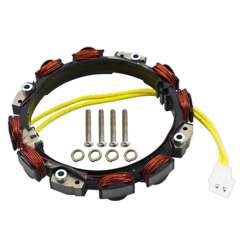 Alternador de la bobina de carga del alternador se adapta a Briggs & Stratton 592830 reemplaza 696458, 691064, 393295