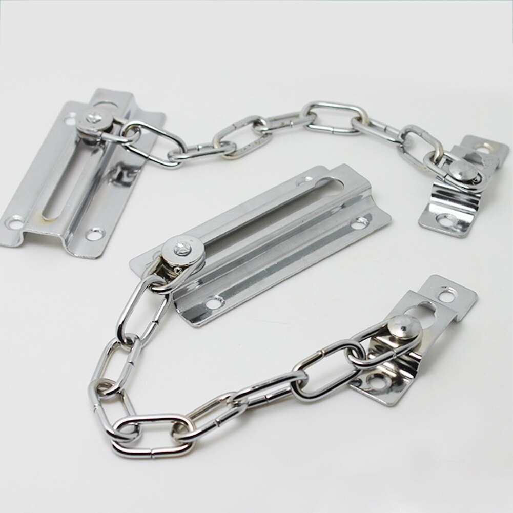 Safety Door Guard Sliding Door Chain Bolt Security Office Locks Catch