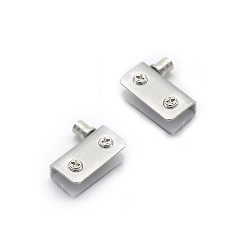 Multifunctional stainless steel glass hinge glass display cabinet door upper and lower door clamp hinge cabinet door hinge tool